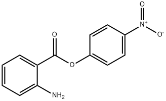 4-NITROPHENYL ANTHRANILATE Struktur