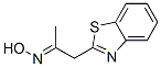 2-Propanone,1-(2-benzothiazolyl)-,oxime,(E)-(9CI) Struktur