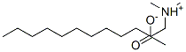 dodecyldimethylammonium acetate Struktur