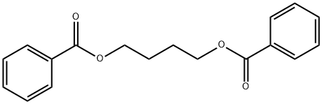 Bis(benzoic acid)tetramethylene ester Struktur