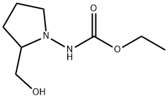 Carbamic  acid,  [2-(hydroxymethyl)-1-pyrrolidinyl]-,  ethyl  ester  (9CI) Struktur