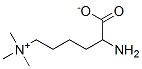 2-amino-6-trimethylammonio-hexanoate Struktur