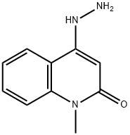 2(1H)-Quinolinone,4-hydrazino-1-methyl-(9CI) Struktur