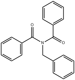 N-Benzyl-N-benzoylbenzamide Struktur