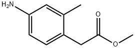 (4-AMino-2-Methylphenyl)acetic acid Methyl ester Struktur