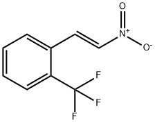 TRANS-BETA-NITRO-2-(TRIFLUOROMETHYL)- Struktur