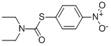 DIETHYL-THIOCARBAMIC ACID S-(4-NITRO-PHENYL) ESTER Struktur