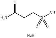 1-Propanesulfonic acid, 3-amino-3-oxo-, monosodium salt Struktur