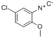 Phenyl isocyanide, 5-chloro-2-methoxy- (7CI, 8CI) Struktur