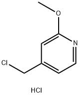 4-(CHLOROMETHYL)-2-METHOXYPYRIDINE HYDROCHLORIDE Struktur