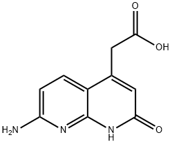 2-(7-AMINO-2-HYDROXY[1,8]NAPHTHYRIDIN-4-YL)-ACETIC ACID price.