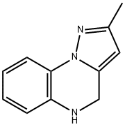 Pyrazolo[1,5-a]quinoxaline, 4,5-dihydro-2-methyl- (9CI) Struktur