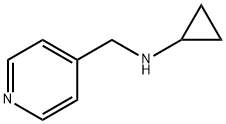 4-Pyridinemethanamine,N-cyclopropyl-(9CI) Struktur