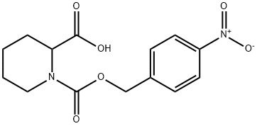 1-[(4-NITROBENZYLOXY)CARBONYL]-PIPERIDINE-2-CARBOXYLIC ACID Struktur