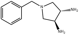 (S,S)-N-BENZYL-3,4-TRANS-DIAMINOPYRROLIDINE Struktur