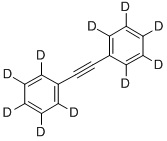 DIPHENYLACETYLENE-D 10 Struktur