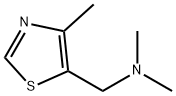 5-Thiazolemethanamine,  N,N,4-trimethyl- Struktur