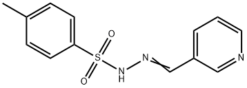 p-Toluenesulfonic acid N'-(3-pyridinylmethylene) hydrazide Struktur