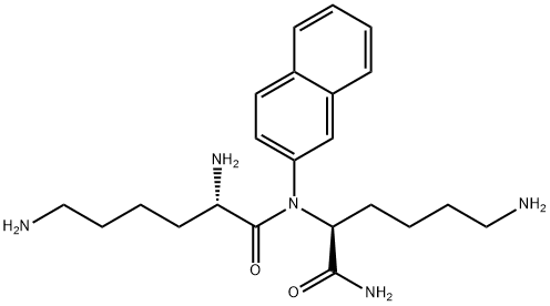 H-LYS-LYS-BETANA ACETATE SALT Struktur