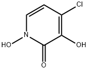 2(1H)-Pyridone,  4-chloro-1,3-dihydroxy-  (8CI) Struktur