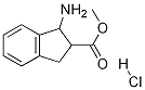 1H-Indene-2-carboxylic acid, 1-aMino-2,3-dihydro-, Methyl ester, hydrochloride Struktur