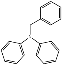 9-Benzylcarbazole Struktur