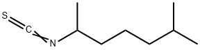 6-METHYL-2-HEPTYL ISOTHIOCYANATE Struktur