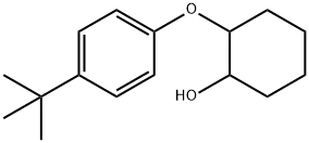 2-(4-TERT-BUTYLPHENOXY)CYCLOHEXANOL Struktur