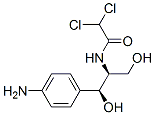 (1S,2S)-1-(p-Aminophenyl)-2-(dichloroacetylamino)-1,3-propanediol Struktur