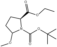 1,2-Pyrrolidinedicarboxylic acid, 5-Methoxy-, 1-(1,1-diMethylethyl) 2-ethyl ester, (2S)-