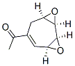 Ethanone, 1-(3,9-dioxatricyclo[6.1.0.02,4]non-5-en-6-yl)-, (1alpha,2alpha,4alpha,8alpha)- (9CI) Struktur