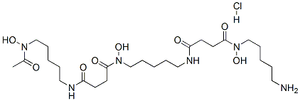 BUTANEDIAMIDE,N4-[5-[[4-[[5-(ACETYLHYDROXYAMINO)PENTYL]AMINO]-1,4-DIOXOBUTYL]HYDROXYAMINO]PENTYL]-N1 結(jié)構(gòu)式