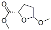 2-Furancarboxylicacid,tetrahydro-5-methoxy-,methylester,(2S)-(9CI) Struktur