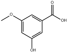 3-ヒドロキシ-5-メトキシ安息香酸 化學(xué)構(gòu)造式