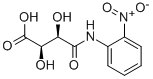 Butanoic  acid,2,3-dihydroxy-4-[(2-nitrophenyl)amino]-4-oxo-,[R-(R*,R*)]-  (9CI) Struktur