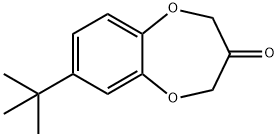 7-tert-butyl-1,5-benzodioxepin-3(4h)-one Struktur