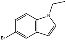 5-BROMO-1-ETHYL-1H-INDOLE Struktur