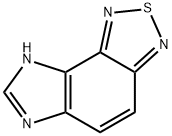 6H-Imidazo[4,5-e]-2,1,3-benzothiadiazole(8CI,9CI) Struktur