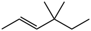 trans-4,4-Dimethyl-2-hexene Struktur