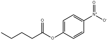 P-NITROPHENYL VALERATE Struktur