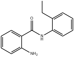 2-AMINO-N-(2-ETHYLPHENYL)BENZAMIDE Struktur