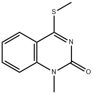 1-methyl-4-(methylthio)quinazolin-2(1H)-one Struktur