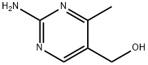 5-Pyrimidinemethanol, 2-amino-4-methyl- (8CI,9CI) Struktur