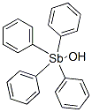 hydroxytetraphenylantimony Struktur