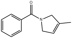 1H-Pyrrole,  1-benzoyl-2,5-dihydro-3-methyl-  (9CI) Struktur