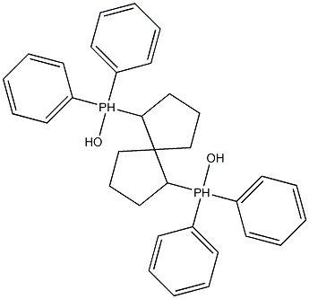 1R,5R,6R-(+)-1,6-雙(聯(lián)苯基膦氧基)螺旋[4.4]壬烷,CTH-(R)-螺P, 197159-86-7, 結(jié)構(gòu)式