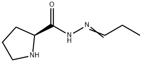 Propanal propyl hydrazone Struktur