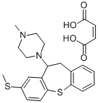 METHIOTHEPIN MALEATE Struktur