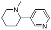 3-(1-methyl-2-piperidyl)pyridine Struktur