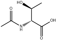 D-Threonine, N-acetyl- (9CI) Struktur